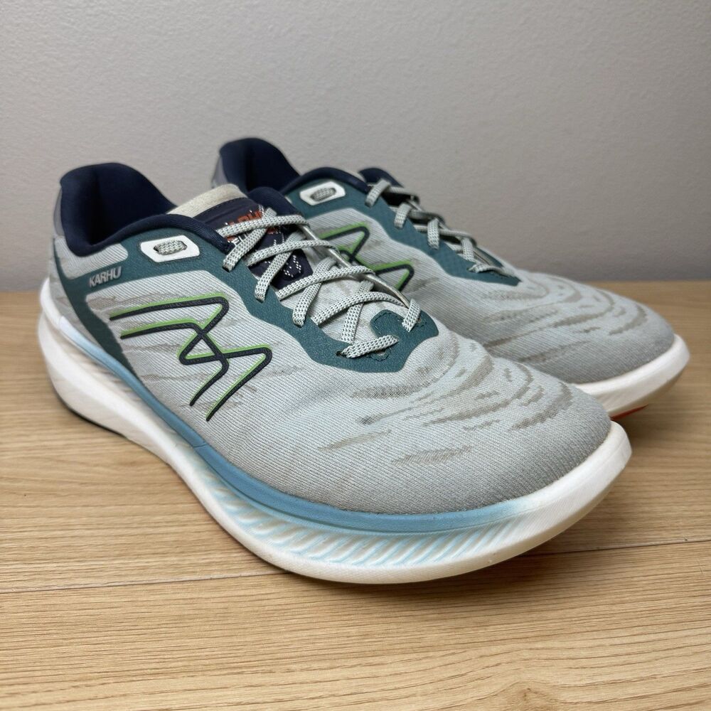 Karhu Fusion Ortix Hivo Running Shoes Mens 11.5 Blue Comfort Cushion Sneakers